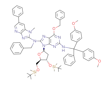 C<sub>70</sub>H<sub>81</sub>N<sub>9</sub>O<sub>6</sub>Si<sub>2</sub>