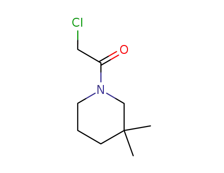 피페리딘, 1-(클로로아세틸)-3,3-디메틸-(9CI)