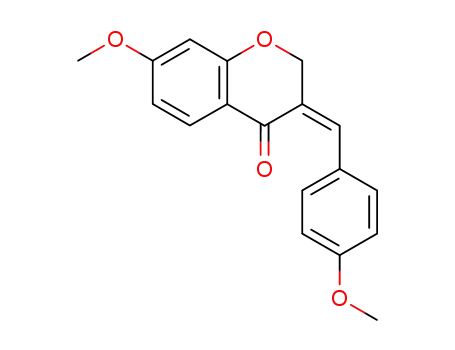 (Z)-7-methoxy-3-[(4-methoxyphenyl)methylene]chroman-4-one