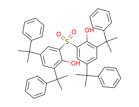 Phenol, 2,2'-sulfonylbis[4,6-bis(1-methyl-1-phenylethyl)-