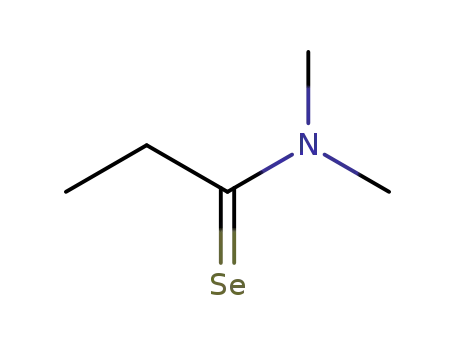 Molecular Structure of 61125-08-4 (Propaneselenoamide, N,N-dimethyl-)