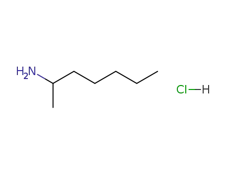 Molecular Structure of 6159-35-9 (2-methylhexan-1-aminium chloride)