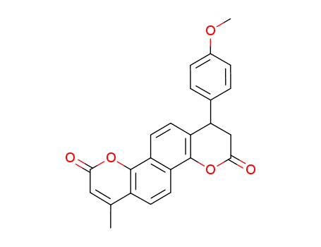 1-(4-methoxyphenyl)-7-methyl-1,2,3,9-tetrahydrochromeno[8,7-h]chromene-3,9-dione