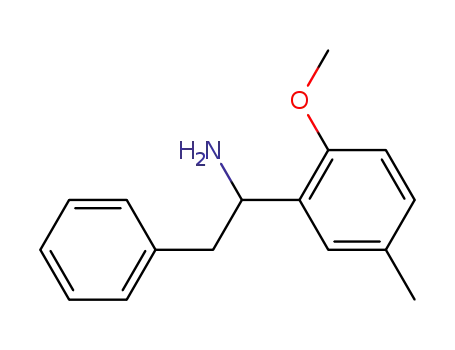 Molecular Structure of 114508-52-0 (Benzeneethanamine, a-(2-methoxy-5-methylphenyl)-)