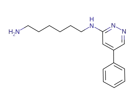 <i>N</i><sup>1</sup>-(5-phenyl-pyridazin-3-yl)-hexane-1,6-diamine