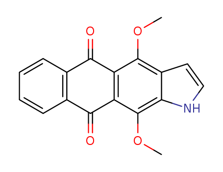 1H-Naphth[2,3-f]indole-5,10-dione, 4,11-dimethoxy-