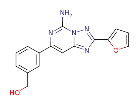 [3-(5-amino-2-furan-2-yl-[1,2,4]triazolo[1,5-<i>c</i>]pyrimidin-7-yl)-phenyl]-methanol
