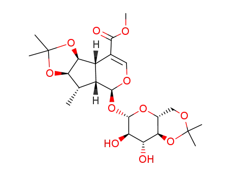 6,7:4',6'-di-O-isopropylidene 5-deoxypulchelloside I