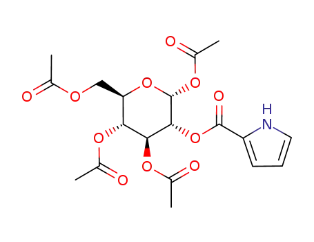1<i>H</i>-pyrrole-2-carboxylic acid 2,4,5-triacetoxy-6-acetoxymethyl-tetrahydro-pyran-3-yl ester