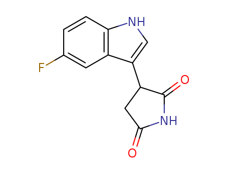 2,5-Pyrrolidinedione, 3-(5-fluoro-1H-indol-3-yl)-