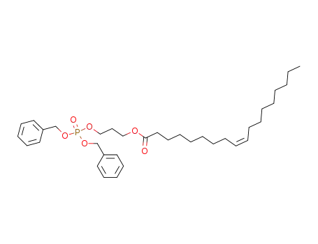 (Z)-Octadec-9-enoic acid 3-(bis-benzyloxy-phosphoryloxy)-propyl ester