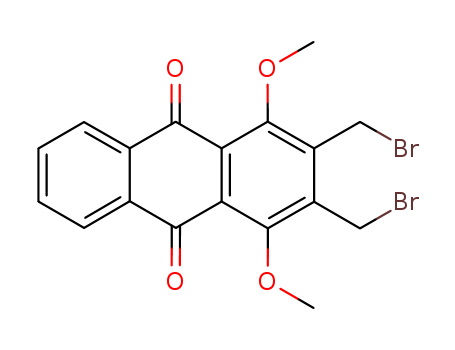 9,10-Anthracenedione,2,3-bis(bromomethyl)-1,4-dimethoxy- cas  67122-25-2