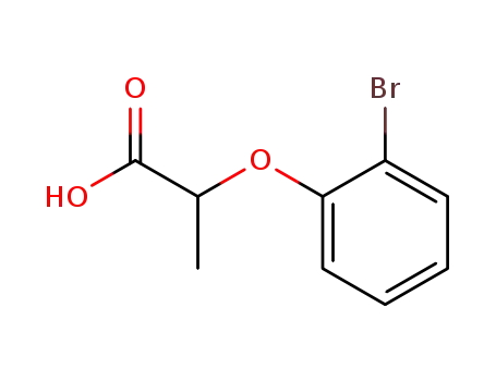 Molecular Structure of 7414-41-7 (2-(2-BROMOPHENOXY)PROPANOIC ACID)