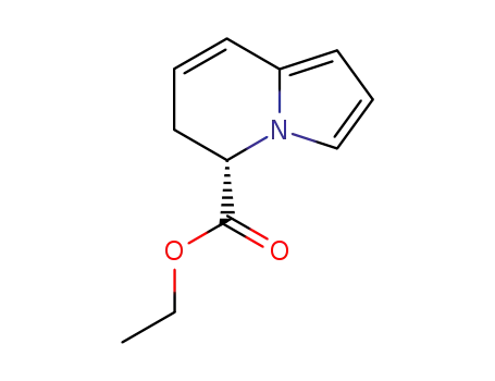 5-Indolizinecarboxylic acid, 5,6-dihydro-, ethyl ester, (5S)-