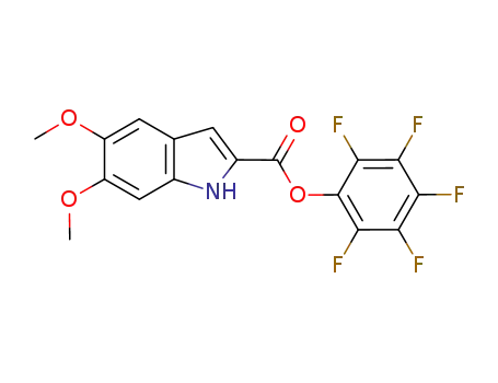 1H-Indole-2-carboxylic acid, 5,6-dimethoxy-, pentafluorophenyl ester