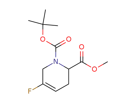 1-tert-butyl 2-methyl 5-fluoro-3,6-dihydropyridine-1(2H),2-dicarboxylate