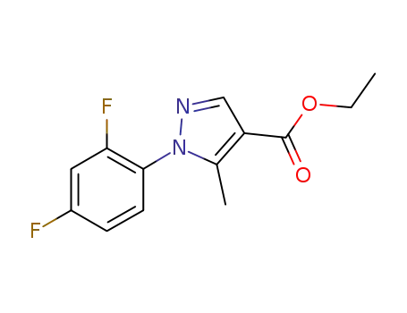 에틸 1-(2,4-디플루오로페닐)-5-메틸피라졸-4-카르복실레이트