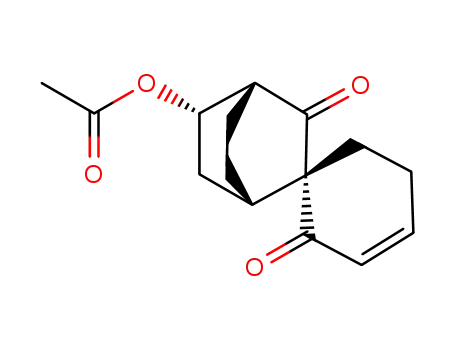 (1R,3S,4S,6S)-spiro[6-acetoxybicyclo[2.2.2]octan-2-one-3,1'-cyclohex-3'-en]-2'-one