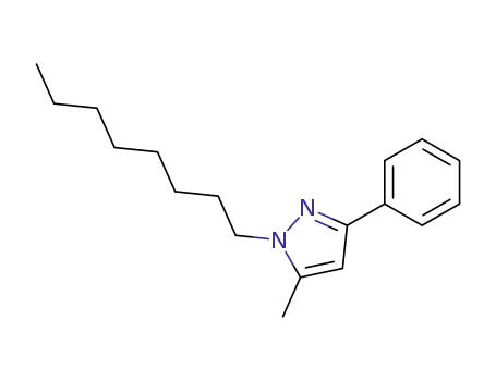 1H-Pyrazole, 5-methyl-1-octyl-3-phenyl-