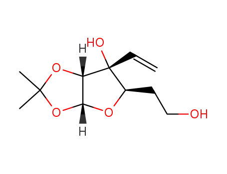 (3aR,5R,6R,6aR)-5-(2-Hydroxy-ethyl)-2,2-dimethyl-6-vinyl-tetrahydro-furo[2,3-d][1,3]dioxol-6-ol