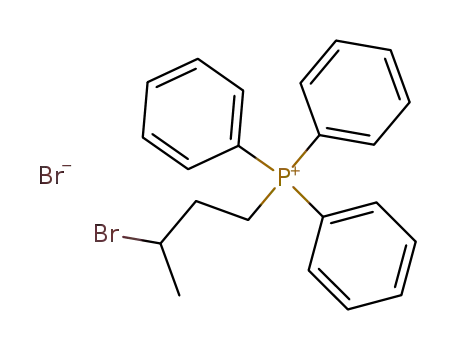 Molecular Structure of 132256-97-4 ((3-BROMOBUTYL)TRIPHENYLPHOSPHONIUM BROMIDE)