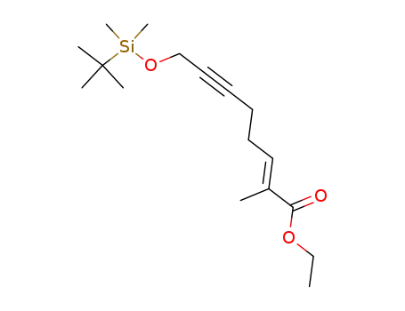 ethyl (2E)-8-tert-butyldimethylsilyloxy-2-methyloct-2-en-6-ynoate