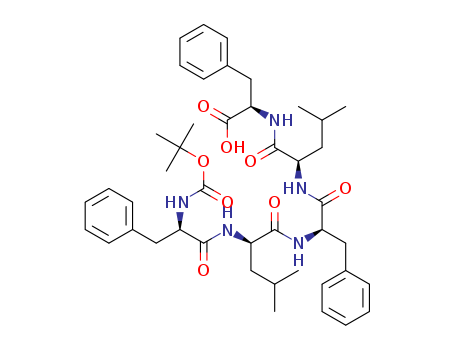 tert-butyloxycarbonyl-phenylalanyl-leucyl-phenylalanyl-leucyl-phenylalanyl-OH