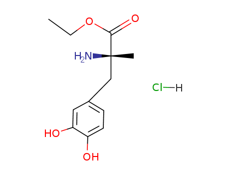 Methyldopa ethyl ester HCl 2508-79-4