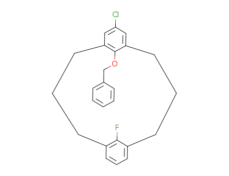 9-benzyloxy-6-chloro-18-fluoro[3.3]metacyclophane