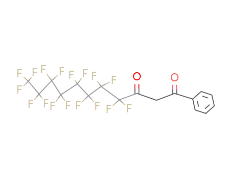 Molecular Structure of 141522-69-2 (1-PHENYL-2H,2H-PERFLUOROUNDECANE-1,3-DIONE)