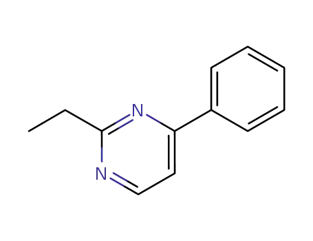 Molecular Structure of 91391-86-5 (Pyrimidine, 2-ethyl-4-phenyl- (7CI,9CI))