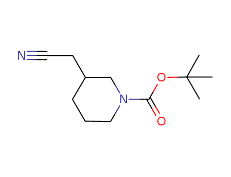 tert-Butyl 3-(cyanomethyl)piperidine-1-carboxylate 948015-72-3