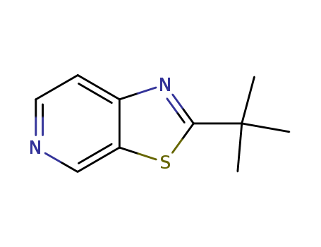 Thiazolo[5,4-c]pyridine, 2-(1,1-dimethylethyl)-