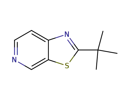 Thiazolo[5,4-c]pyridine, 2-(1,1-dimethylethyl)-