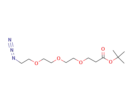 Molecular Structure of 252881-73-5 (N3-PEG3-tBu)
