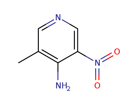 4-Pyridinamine,  3-methyl-5-nitro-