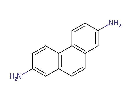 Molecular Structure of 62245-46-9 (2,7-Diaminophenanthrene)
