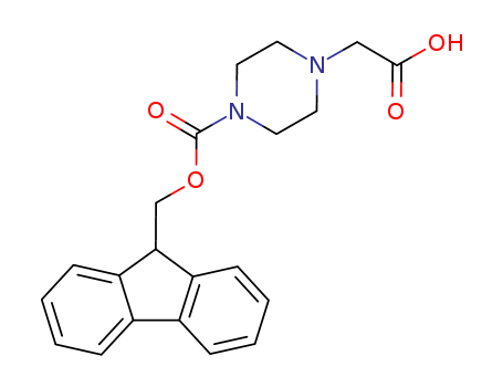 2-[4-(9H-fluoren-9-ylmethoxycarbonyl)piperazin-1-yl]acetic acid