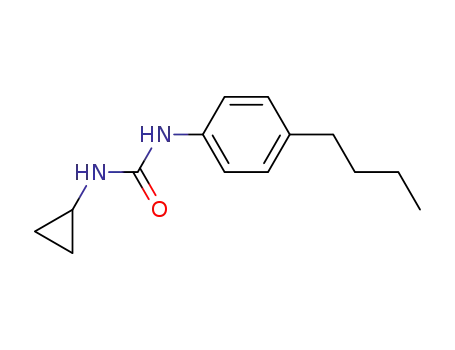 Urea, N-(4-butylphenyl)-N'-cyclopropyl-