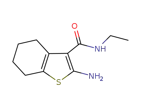 2-amino-N-ethyl-4,5,6,7-tetrahydro-1-benzothiophene-3-carboxamide