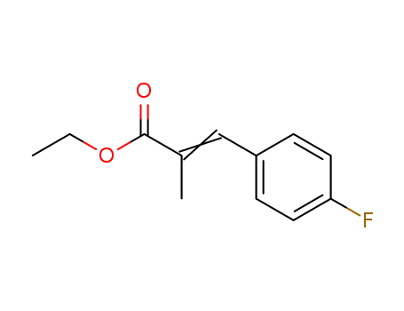 2-Propenoic acid, 3-(4-fluorophenyl)-2-methyl-, ethyl ester