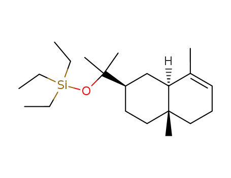 [1-((2R,4aR,8aR)-4a,8-Dimethyl-1,2,3,4,4a,5,6,8a-octahydro-naphthalen-2-yl)-1-methyl-ethoxy]-triethyl-silane