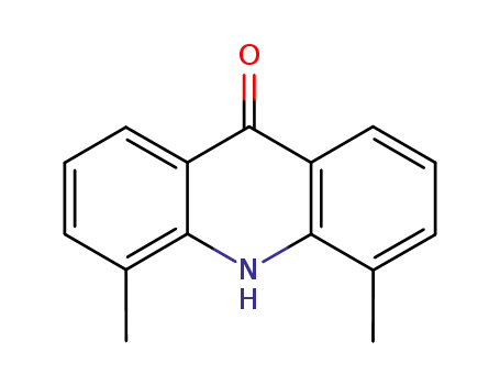 Molecular Structure of 59748-99-1 (4,5-dimethylacridin-9(10H)-one)