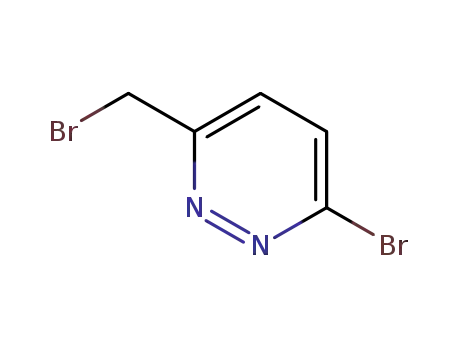 Molecular Structure of 916248-39-0 (3-BroMo-6-(broMoMethyl)pyridazine)