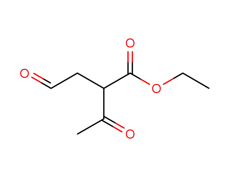3-oxo-2-(2-oxoethyl)butyric acid ethyl ester