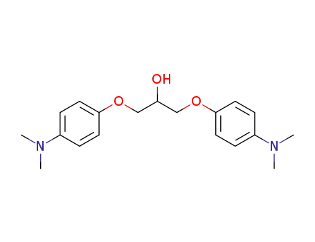 Molecular Structure of 110193-90-3 (1,3-bis[4-(dimethylamino)phenoxy]propan-2-ol)