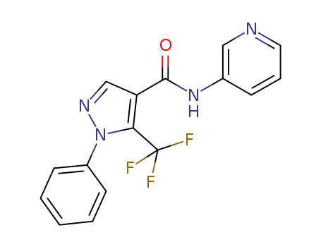 C<sub>16</sub>H<sub>11</sub>F<sub>3</sub>N<sub>4</sub>O