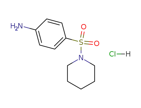 Molecular Structure of 54950-78-6 (1-sulfanilyl-piperidine; hydrochloride)