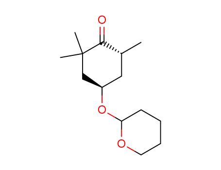 (4R,6R)-2,2,6-Trimethyl-4-(tetrahydro-pyran-2-yloxy)-cyclohexanone