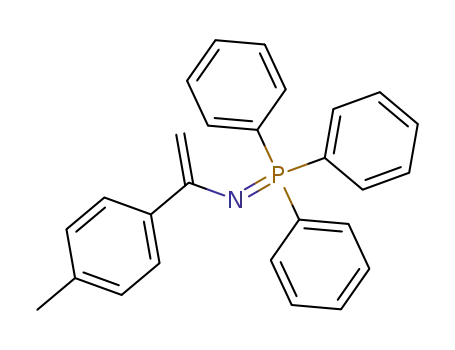Molecular Structure of 141421-08-1 (Benzenemethanamine,
4-methyl-a-methylene-N-(triphenylphosphoranylidene)-)